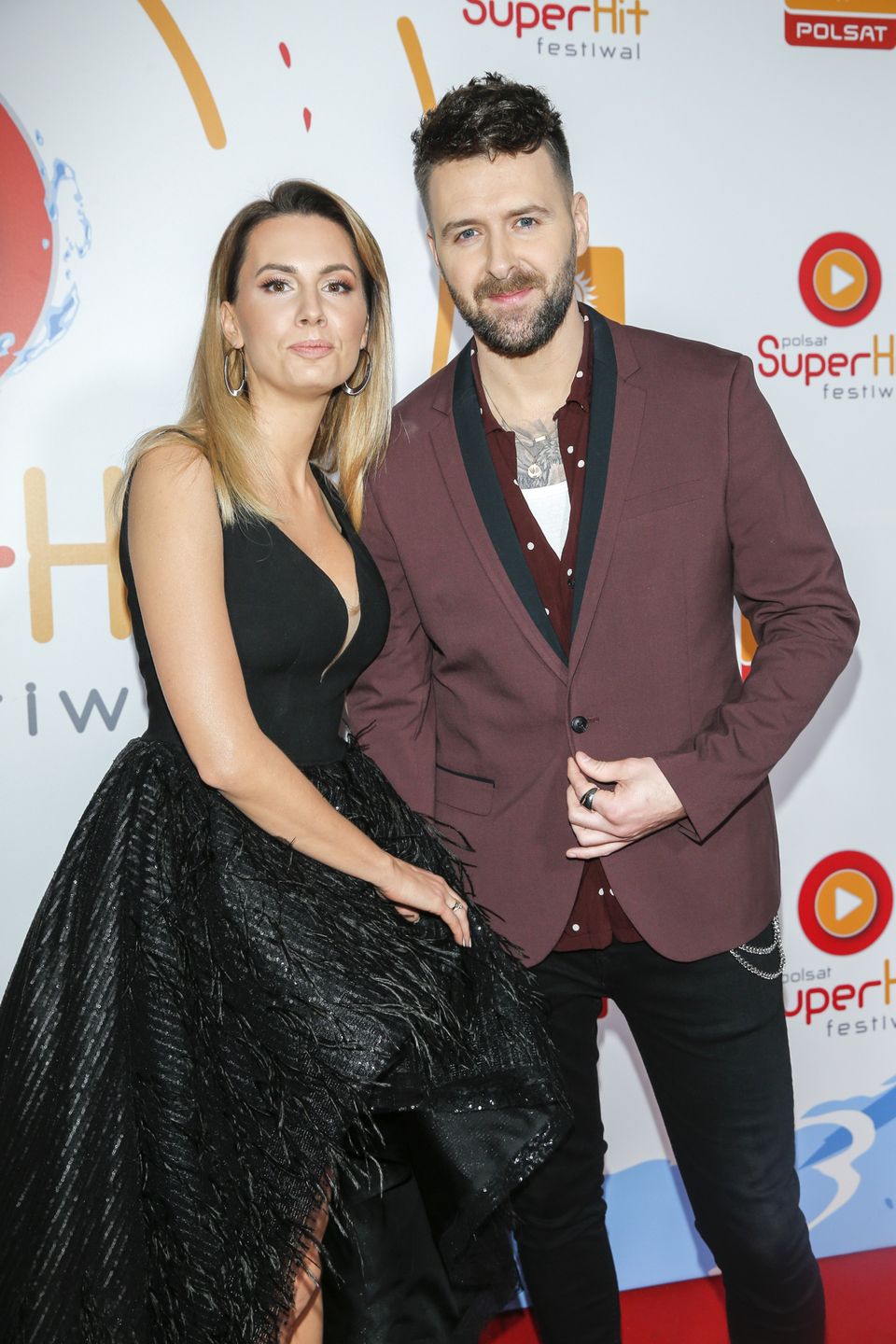 scena z: Agnieszka Hyży, Grzegorz Hyży, SK:, , fot. Podlewski/AKPAPolsat SuperHit Festiwal 2019- sobota, maj 2019, Polsat SuperHit Festiwal, Agnieszka Hyży, Grzegorz Hyży