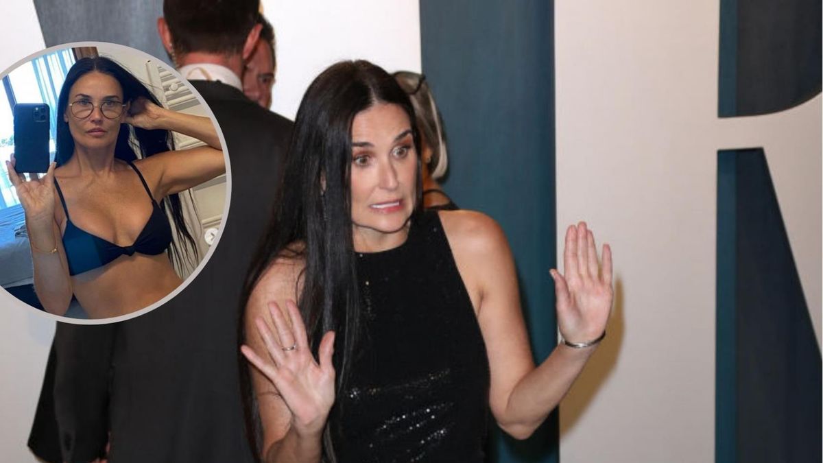 Demi Moore w bikini. Trudno uwierzyć w to, że aktorka ma 58 lat