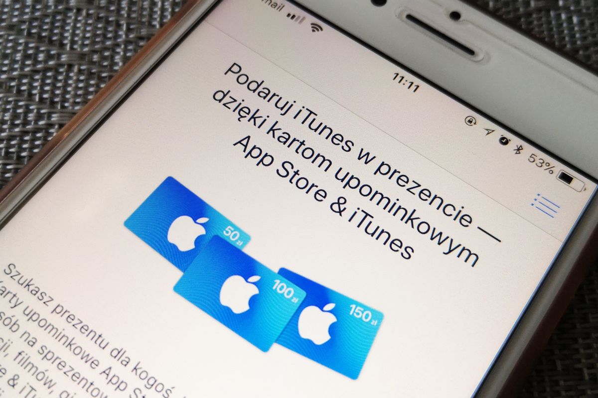Apple wprowadza karty upominkowe do Polski. Gdzie można je kupić?