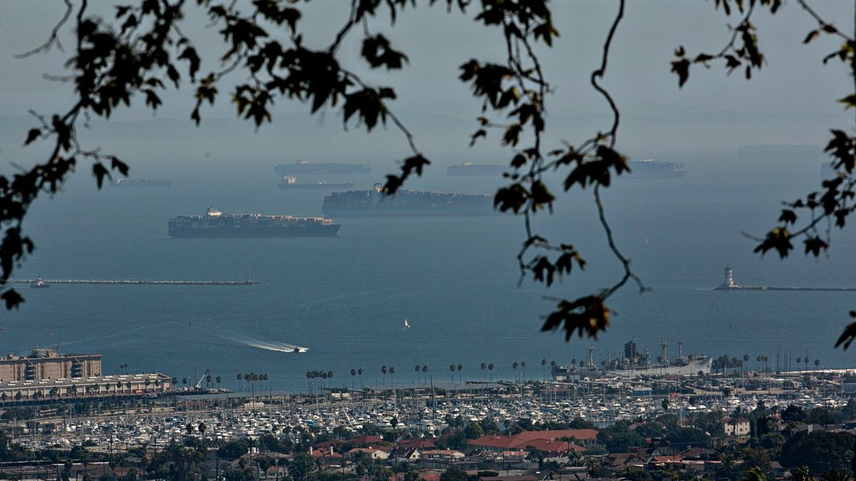 kalifornia wyciek ropy statek