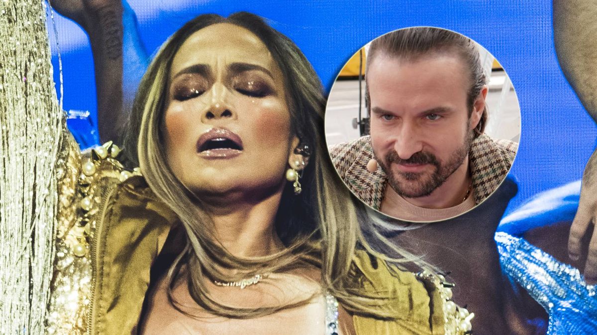 Piotr Stramowski na koncercie Jennifer Lopez