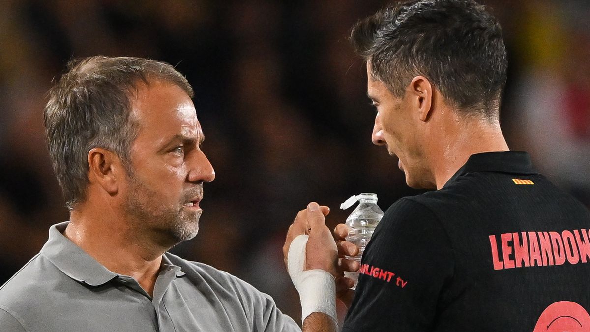 Hansi Flick i Robert Lewandowski