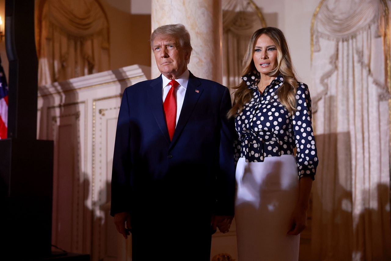 Donald Trump and Melania Trump