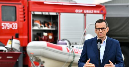 Zatruta Odra. Spięcie na konferencji premiera. "Dałem panu szansę kilka razy"