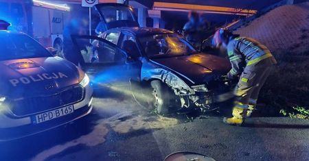 Pościg centrum Lublina. Przez okno wypadały pakunki