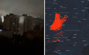 Działo się w nocy. Dziesiątki dronów nad Rosją