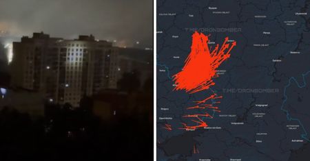 Działo się w nocy. Dziesiątki dronów nad Rosją