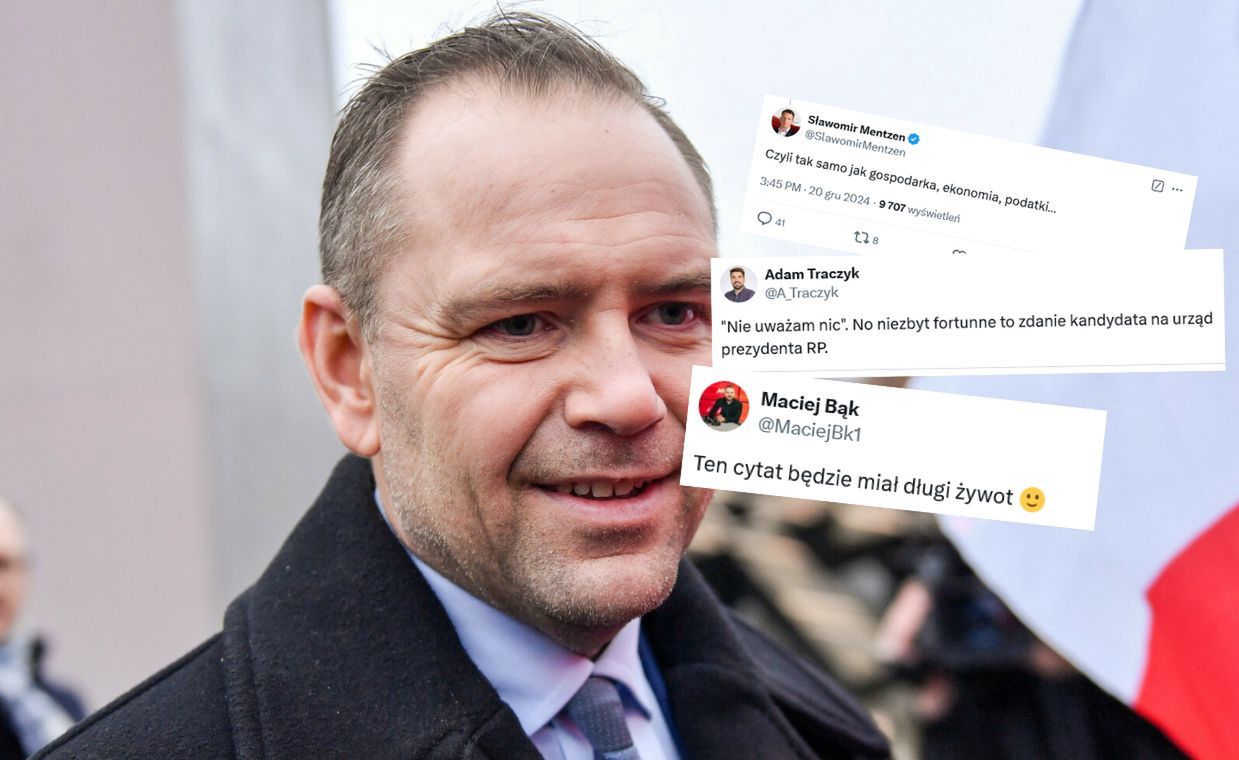 "Ten cytat będzie miał długi żywot". Komentują słowa Nawrockiego