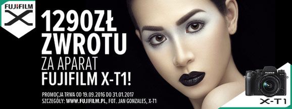 Fujifilm ogłasza cashback na zakup aparatu X-T1 2