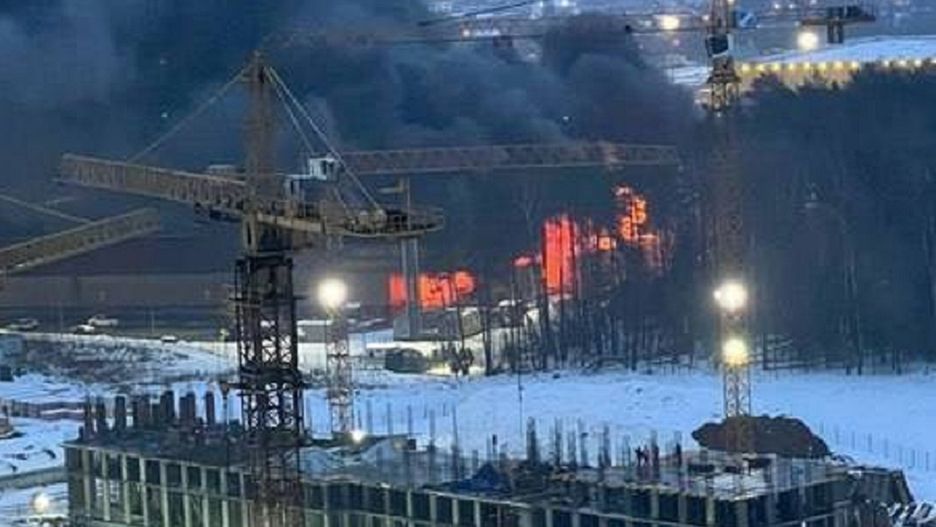Ogromny pożar pod Moskwą. Płonie kolejne centrum handlowe