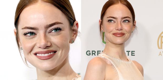 Emma Stone i jej wygładzone lico błyszczą na gali w Los Angeles (ZDJĘCIA)