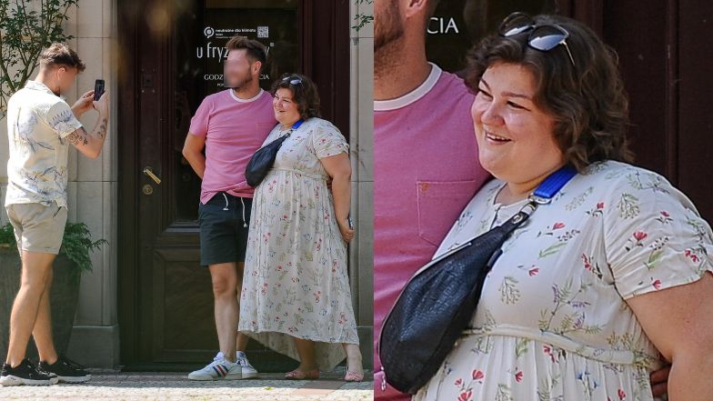 Dominika Gwit u fryzjera