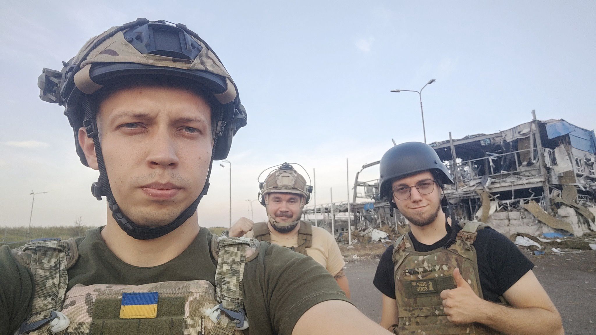 Rusłan Mykuła (po lewej) oraz Roman Pohorilyj (po prawej), założ