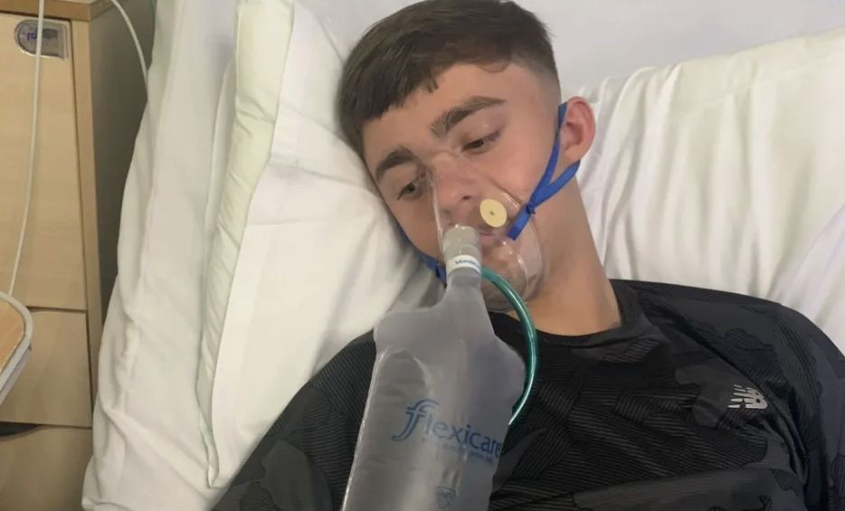 16-latek zrobił to dla zabawy. "Płuca mojego syna eksplodowały"