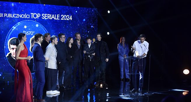 „1670” Netflixa rozbiło bank na gali Top Seriale 2024