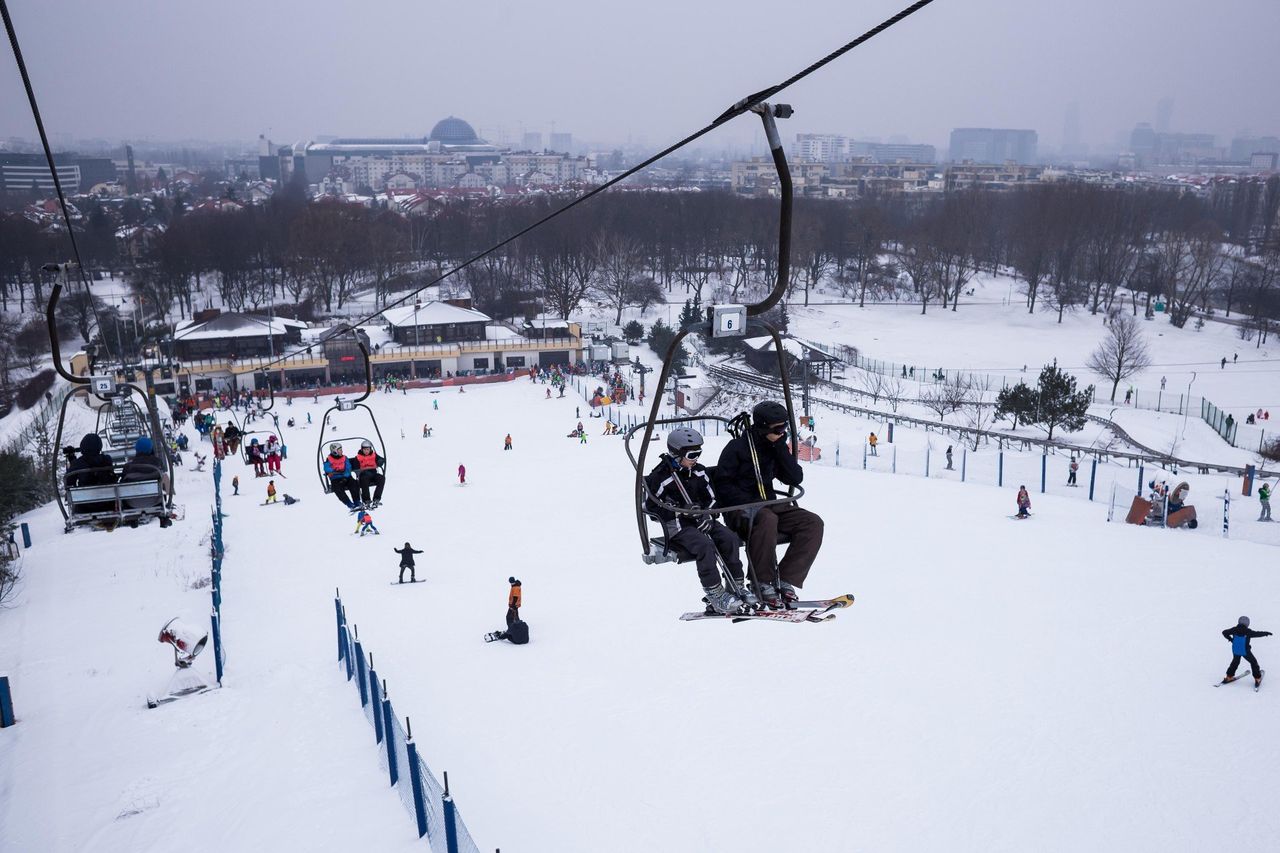 Warszawa: Stok narciarski na Szczęśliwicach zamknięty na cały sezon