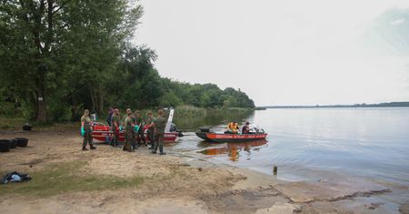 "Skierowano żołnierzy". Interwencja wojska na Kanale Gliwickim