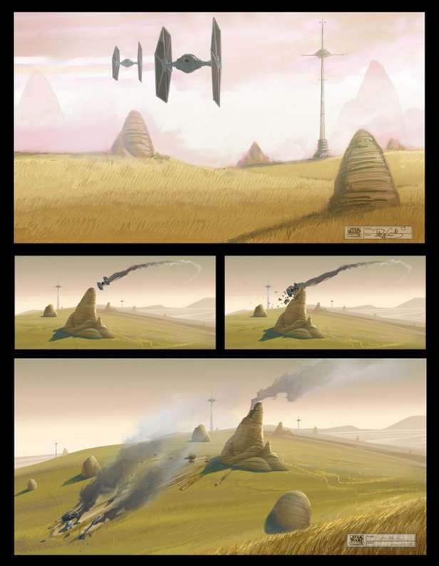 „Star Wars Rebels” - ujawniono pierwsze szkice