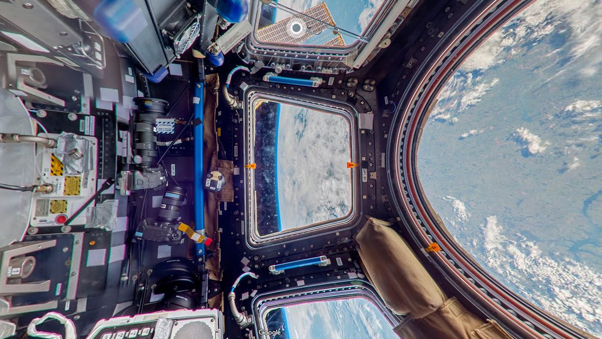 Zdjęcie sferyczne z ISS