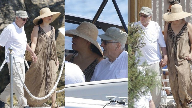 Robert De Niro drepcze za rękę z 35 lat młodszą partnerką
