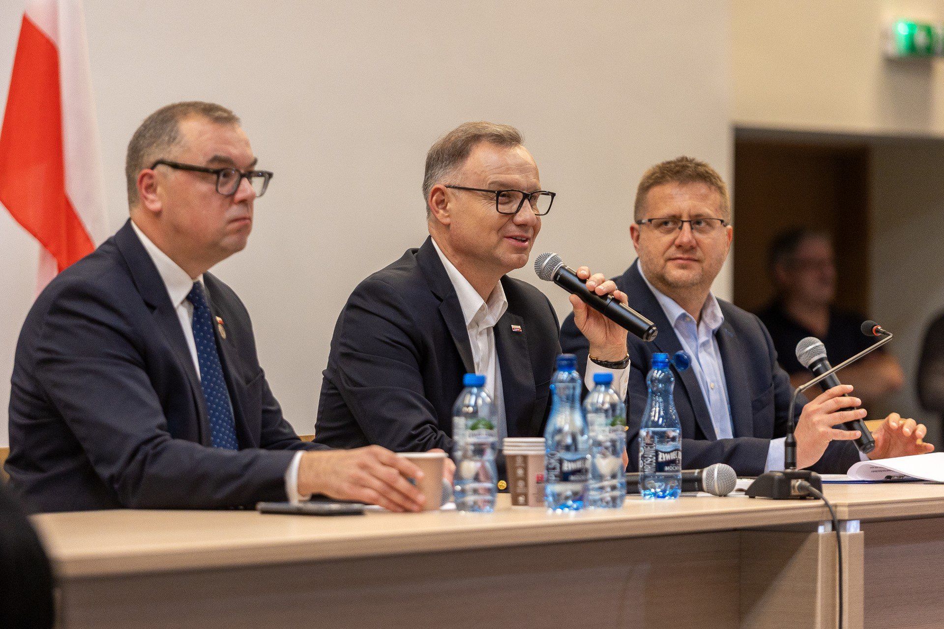 Spotkanie otwarte z Andrzejem Dudą w Skierniewicach.