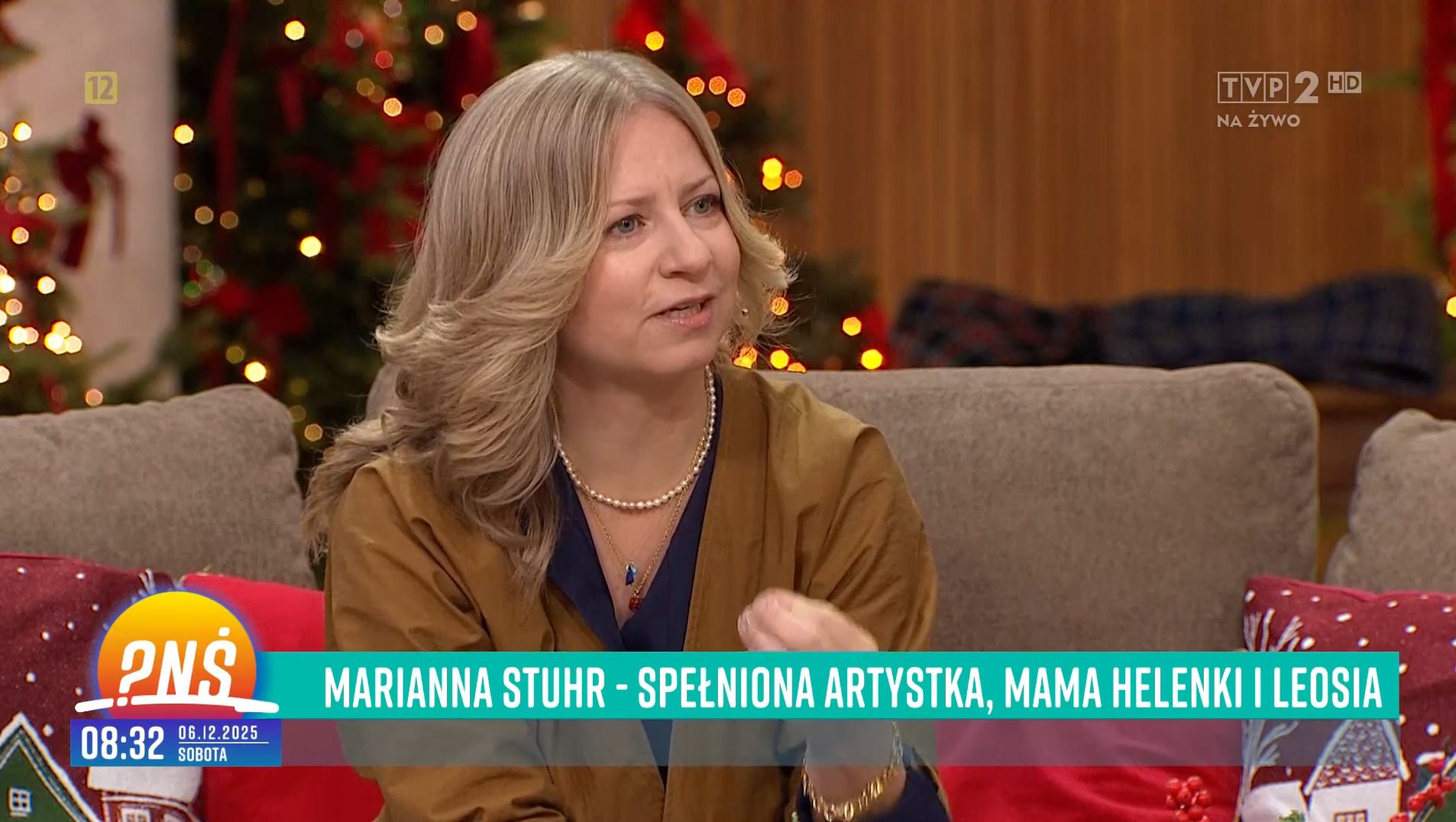 Marianna Stuhr w "Pytaniu na Śniadanie"