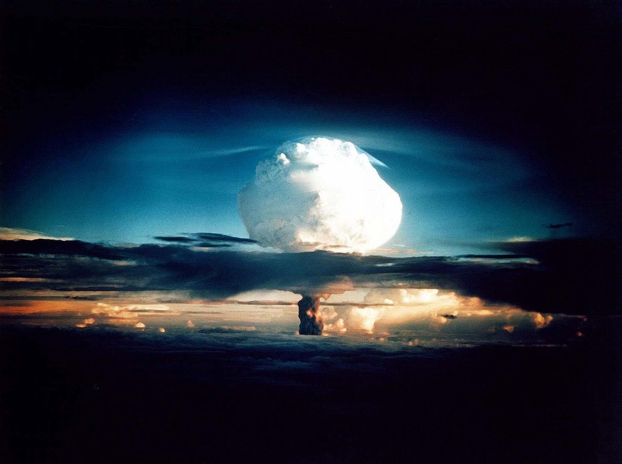 Nuclear war could be a real disaster for humanity.