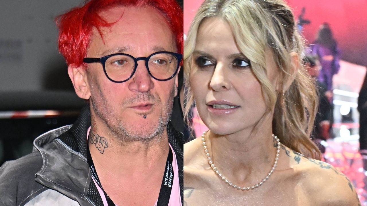 Michał Wiśniewski na scenie z Mandaryną