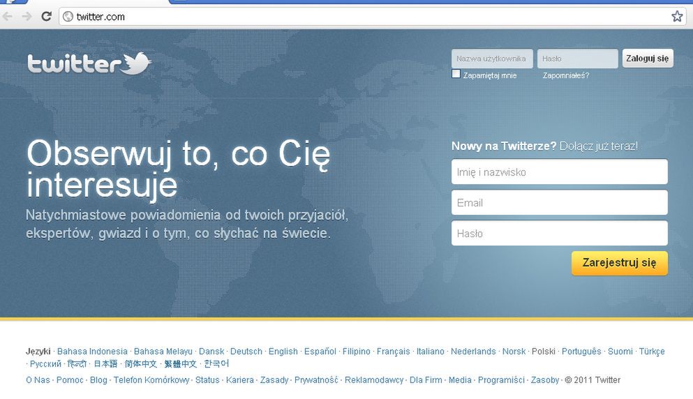 Twitter wreszcie jest po polsku! Czy przekona to Polaków do mikroblogów? 2