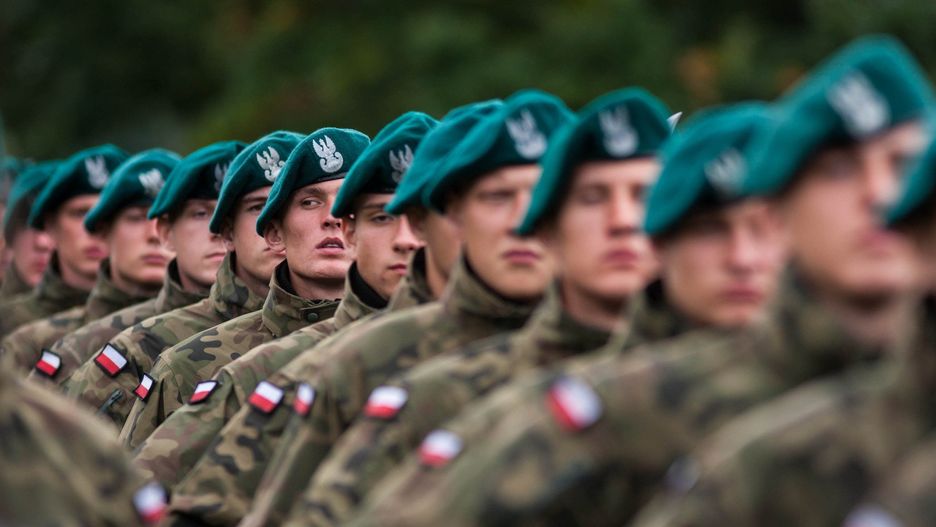 Ślubowanie żołnierzy na Westerplatte
