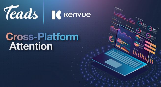 Kampanie Teads wygenerowały spektakularnie wysokie poziomy uwagi w przełomowym badaniu Cross - Platform Attention dla marek firmy Kenvue