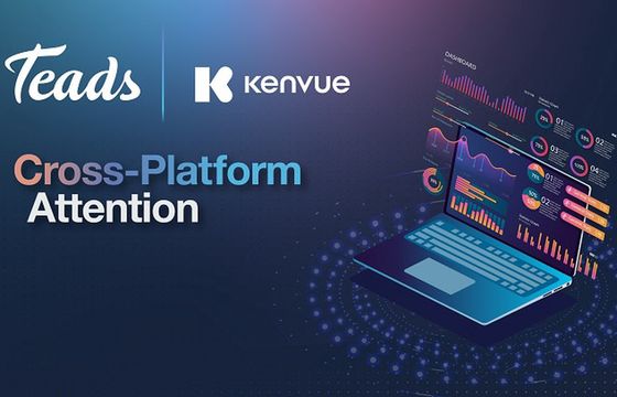 Kampanie Teads wygenerowały spektakularnie wysokie poziomy uwagi w przełomowym badaniu Cross - Platform Attention dla marek firmy Kenvue