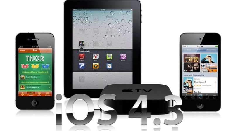 iOS 4.3 oficjalnie 28 lutego? 1