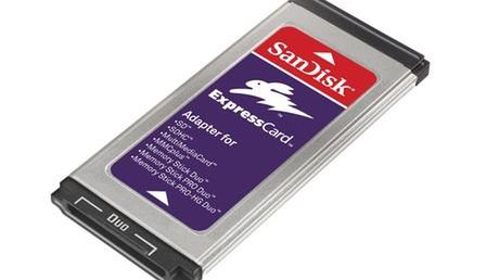 SanDisk ExpressCard Reader – adapter kart pamięci do notebooka 1