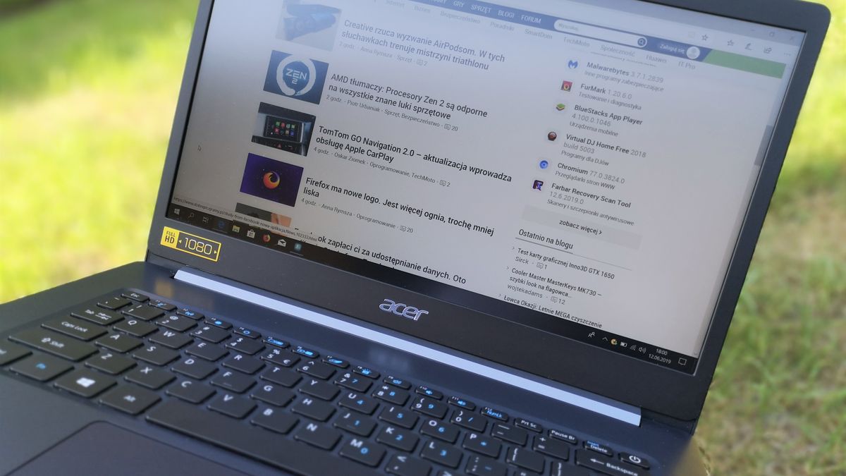 Acer TravelMate X5 – test laptopa, który waży mniej niż paczka cukru 1