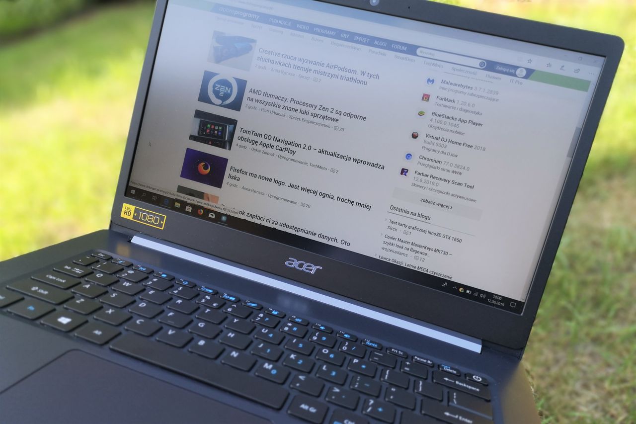 Acer TravelMate X5 – test laptopa, który waży mniej niż paczka cukru