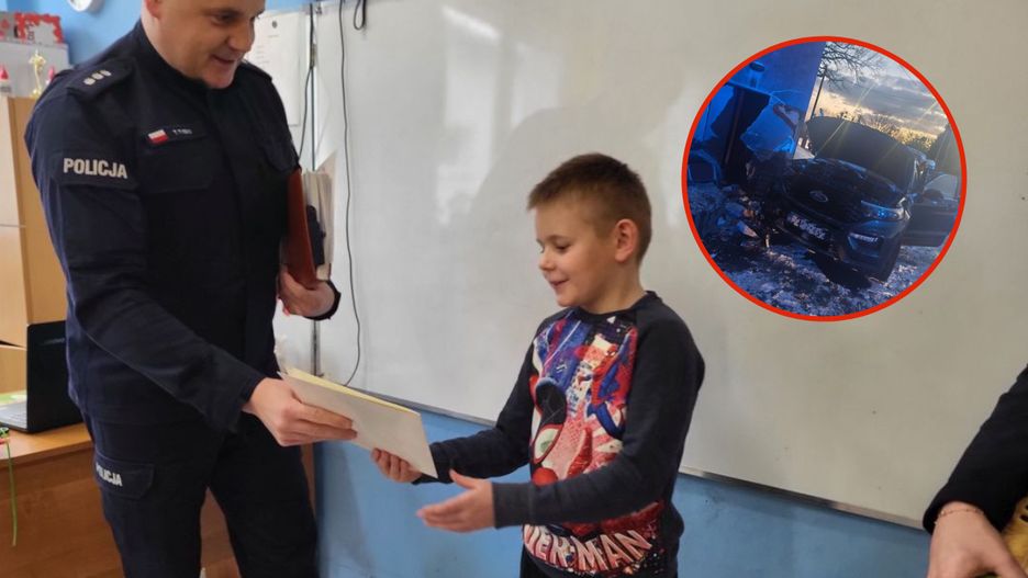 9-letni bohater z Nicwałdu