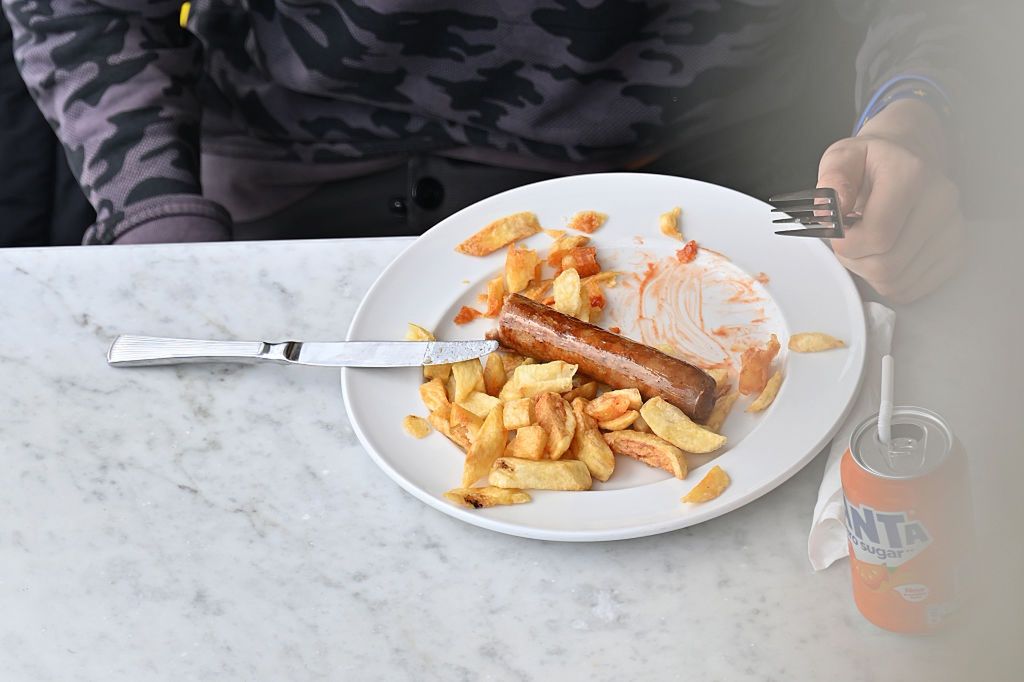Obiad w lokalu gastronomicznym