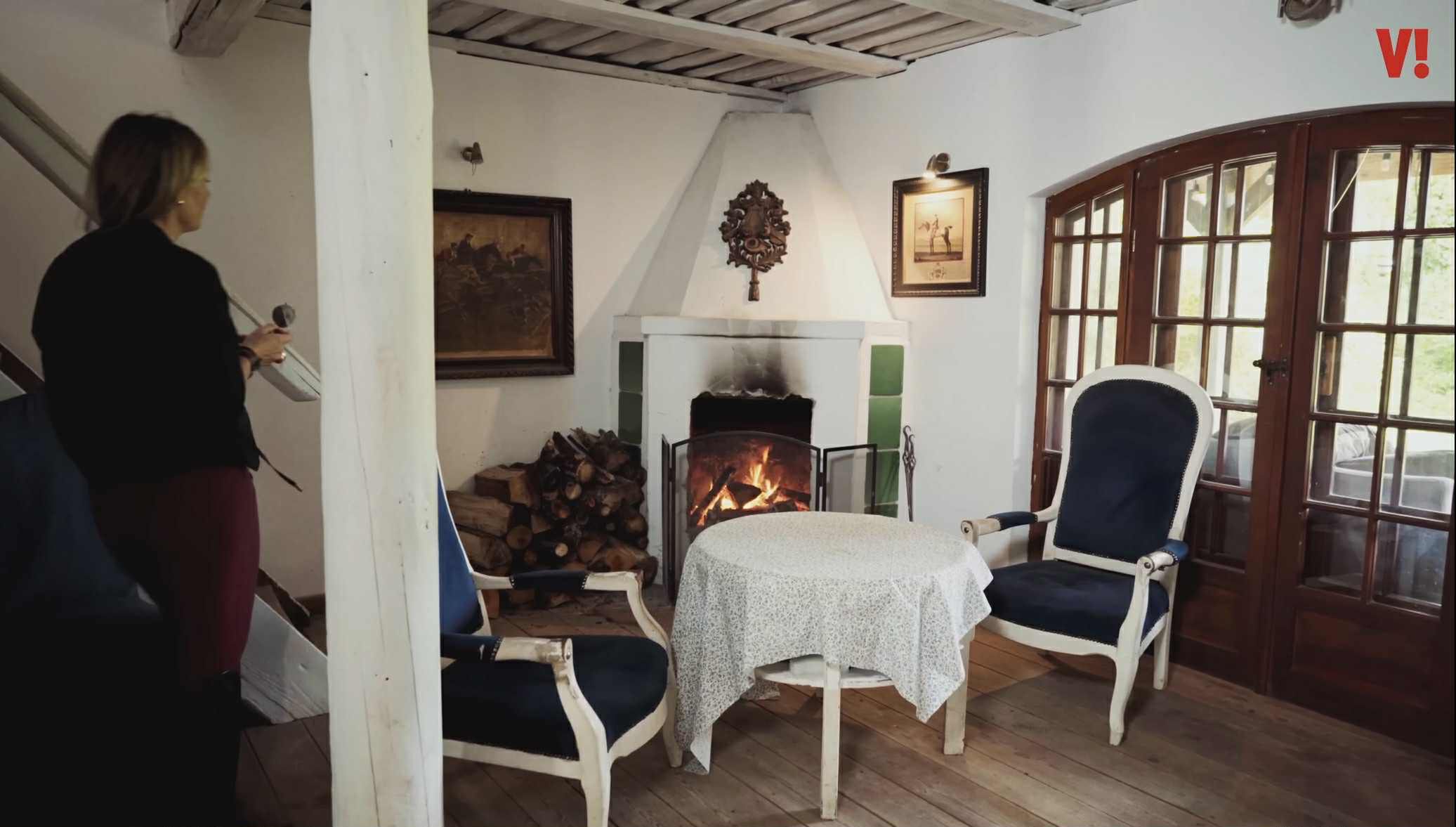 Zakątek przy kominku