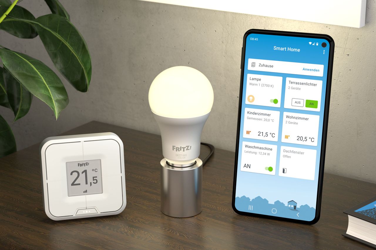 Nowości Smart Home od FRITZ: żarówka LED, wielofunkcyjny przycisk, aplikacja