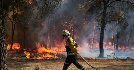 46 stopni Celsjusza. Pożary w południowej Europie