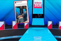 Nerwowe momenty przed debatą. "Nie wyrażam zgody"
