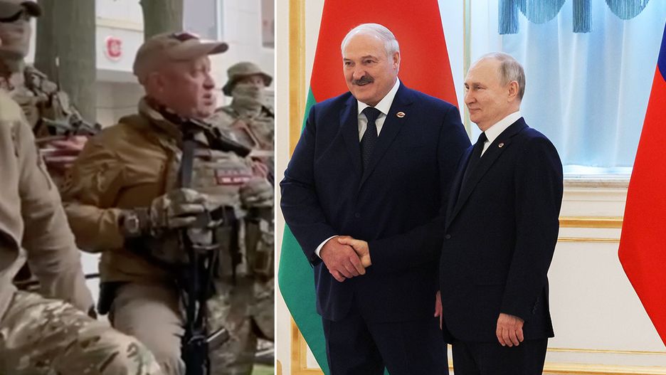 Yevgeny Prigozhin, Putin, Łukaszenka