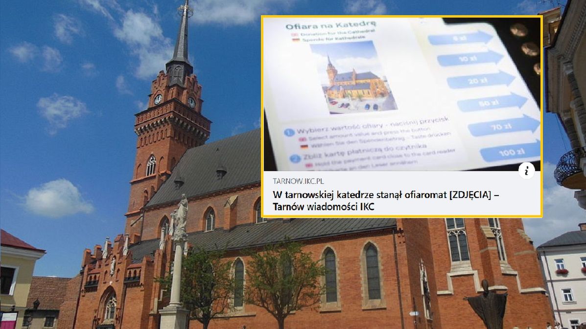 Pierwszy ofiaromat w Tarnowie 