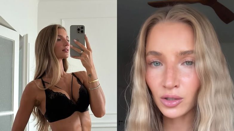 Agata Sieramska w bieliźnie