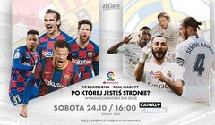 Mecz FC Barcelona-Real Madryt w Canal+ z trzema wersjami komentarza