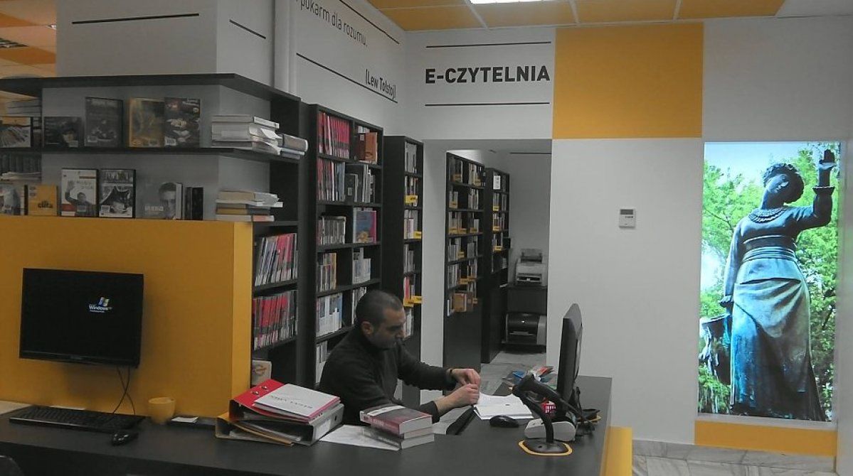Warszawa. System TOTUPOINT w żoliborskiej bibliotece
