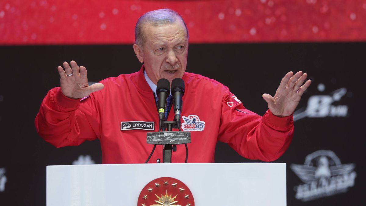 Prezydent Turcji Recep Tayyip Erdogan