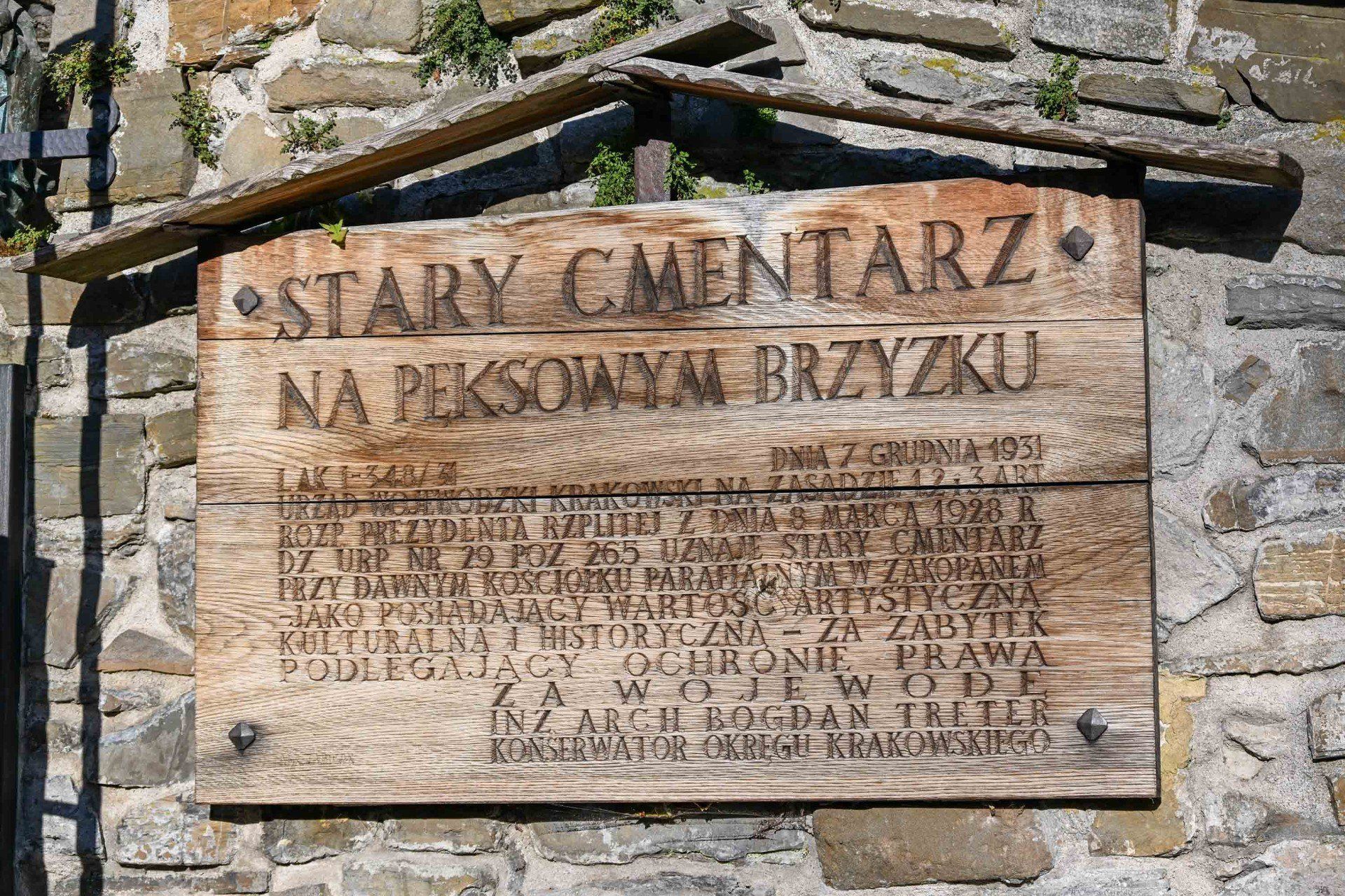 1 listopada w Zakopanem