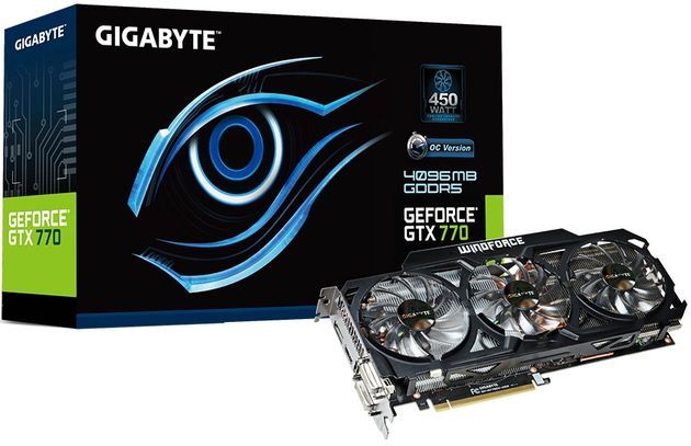 Gigabyte GeForce GTX 770 OC 4GB karta graficzna zdjęcie opakowanie